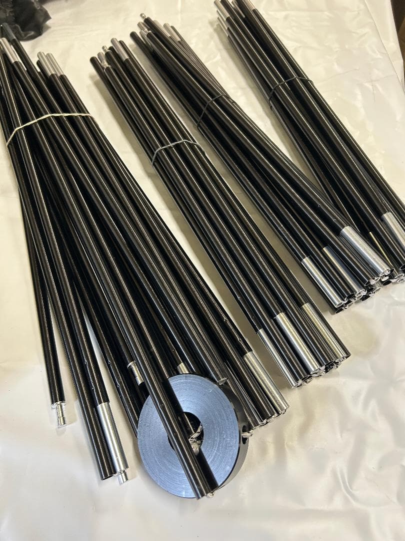 M-㉔【訳ありUSED】TENPLAY 大型 ドーム テント 白