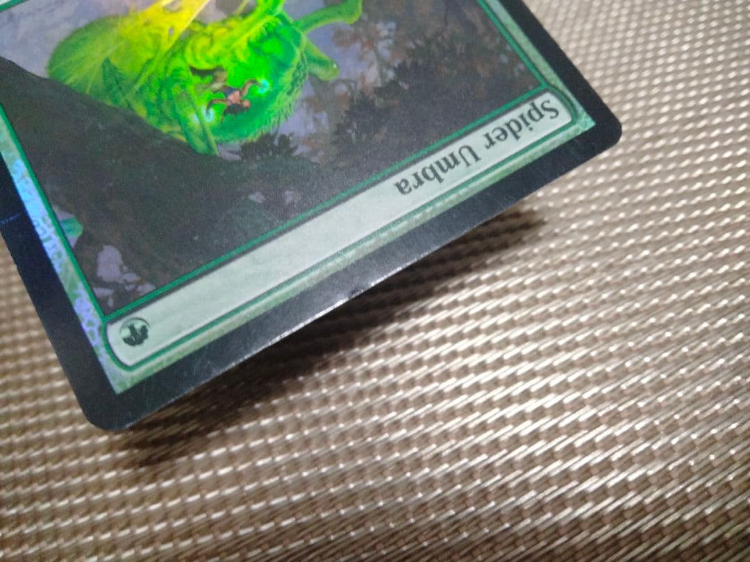 【ご確認用】エルドラージ覚醒 foil 蜘蛛の陰影b 英語 1枚　MTG