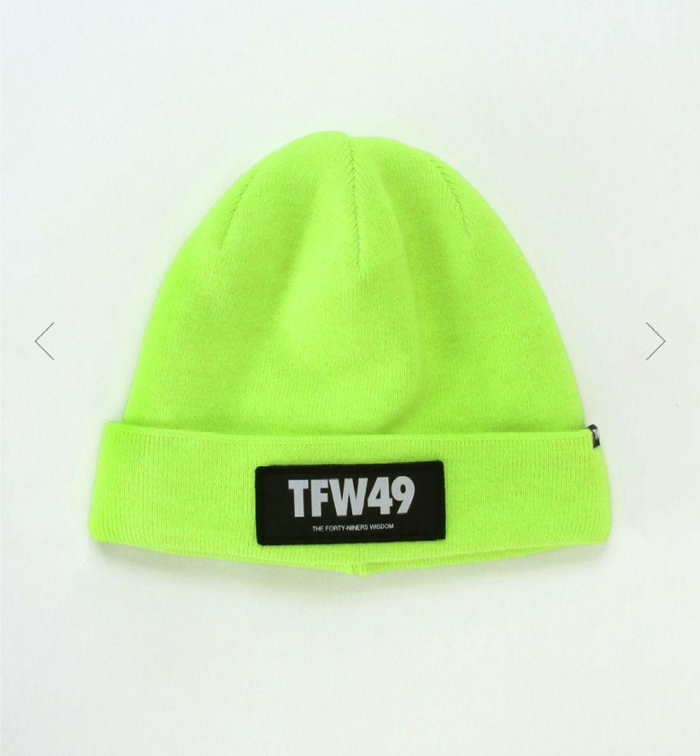 新品未使用　TFW49 イエローキャップ フリーサイズ　定価9,900円