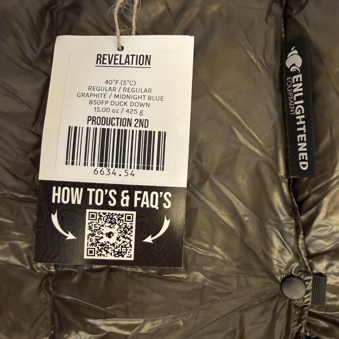 ★新品 EE Revelation 40F RR 850FP 425g米国直輸入