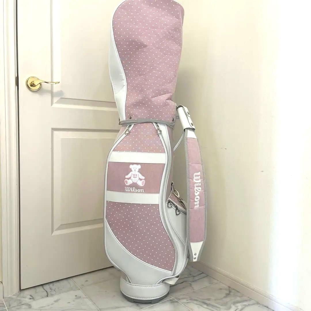 ウェルソン　ベア　キャディバック　wilson