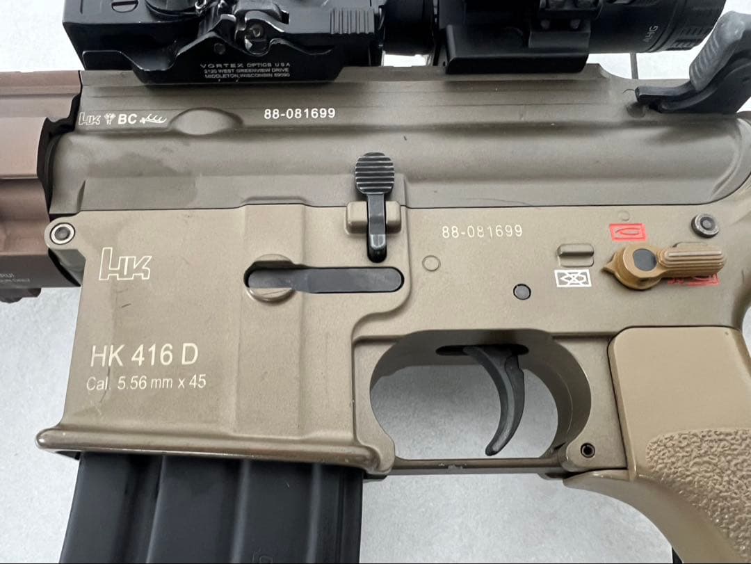 東京マルイ次世代HK416デルタカスタム　フル装備