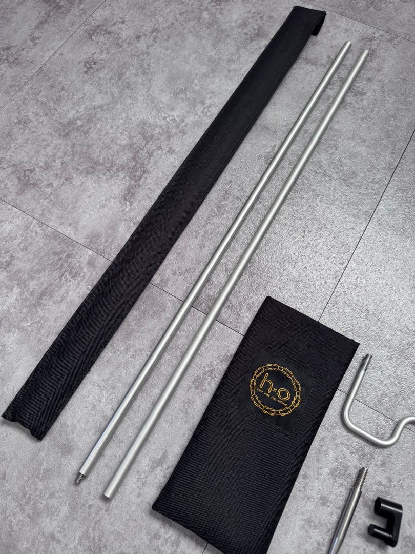 ライト・ランタン hxo design light pole silver AL