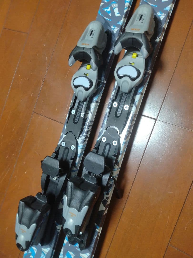 【軽量☆】128cm　Kissmarkスキー板セット♪　送料無料！