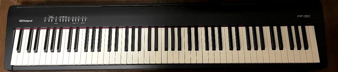 【未使用に近い】ローランド Roland FP-30-BK ポータブル電子ピアノ
