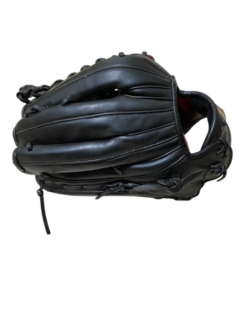 Mizuno pro ミズノプロ　野球　硬式野球グローブ　外野手　ブラックレッド