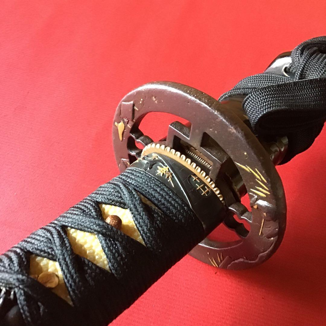 刀拵　江戸時代　揃金具　印籠鞘　　　　　　　　　書