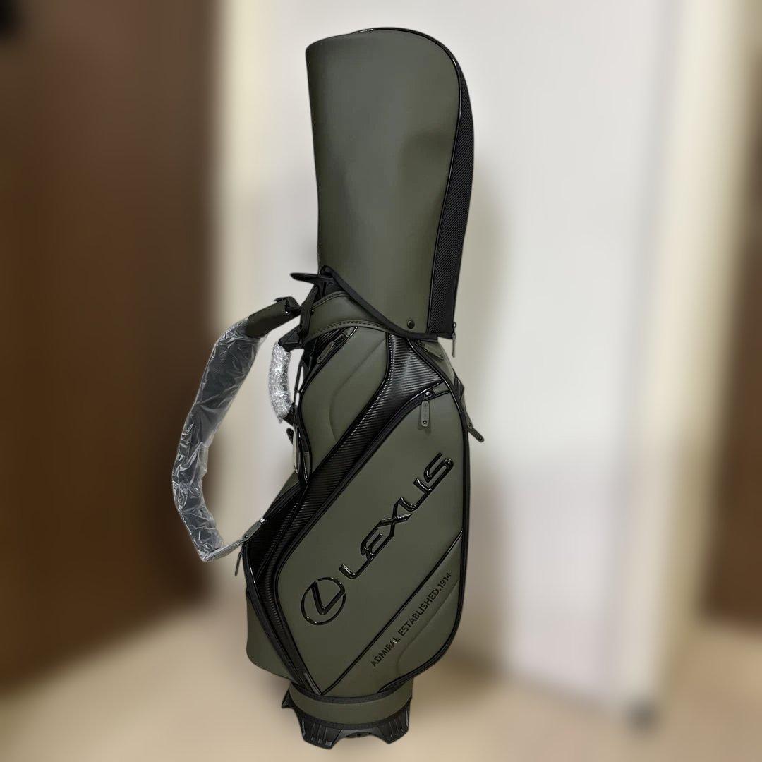 レクサスLEXUS キャディバッグ オリーブグリーンLexus×Admiral