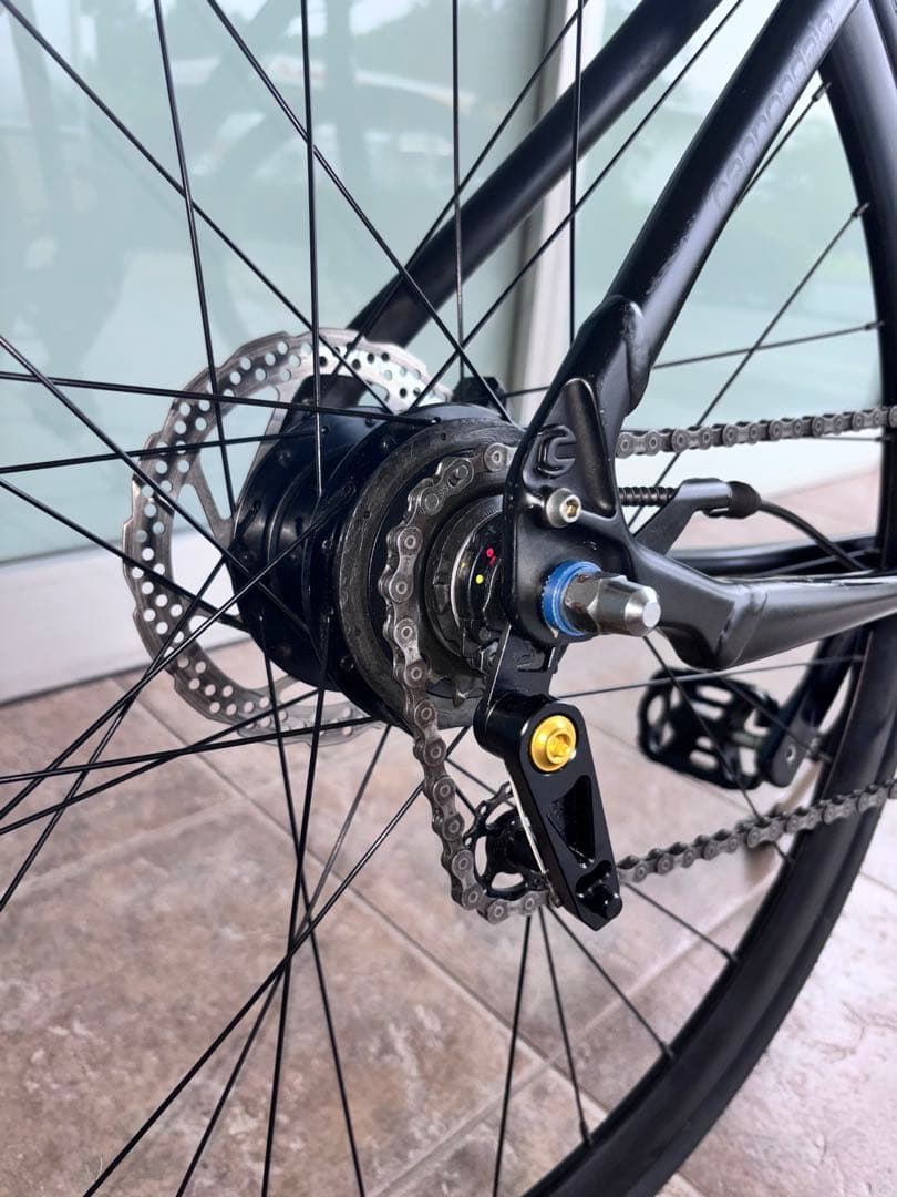 デ*子様 ★ 手渡し キャノンデール バッドボーイ ソロ ヘッドショック 中古品