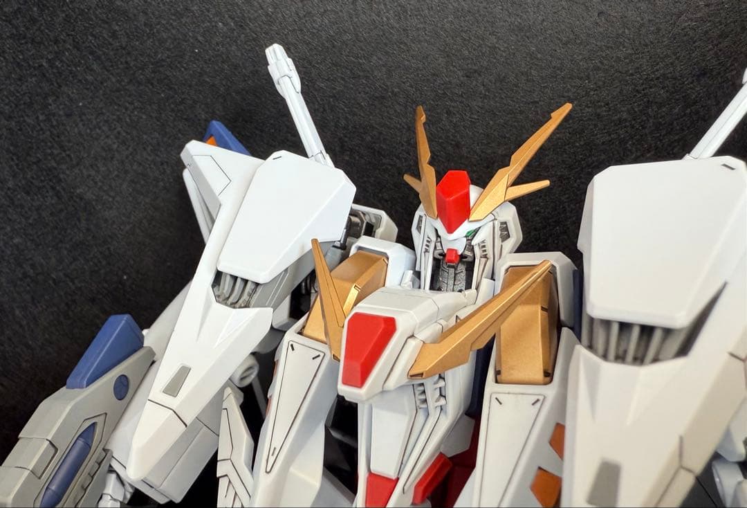 HGクスィーガンダム　完成品　白以外全塗装