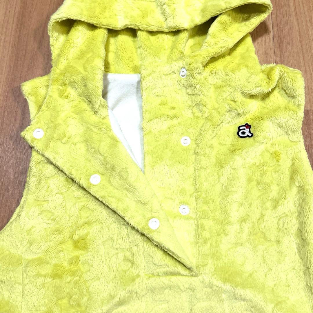 美品　アルチビオ archivio ボア　ベスト　ふわふわ A114028 黄色