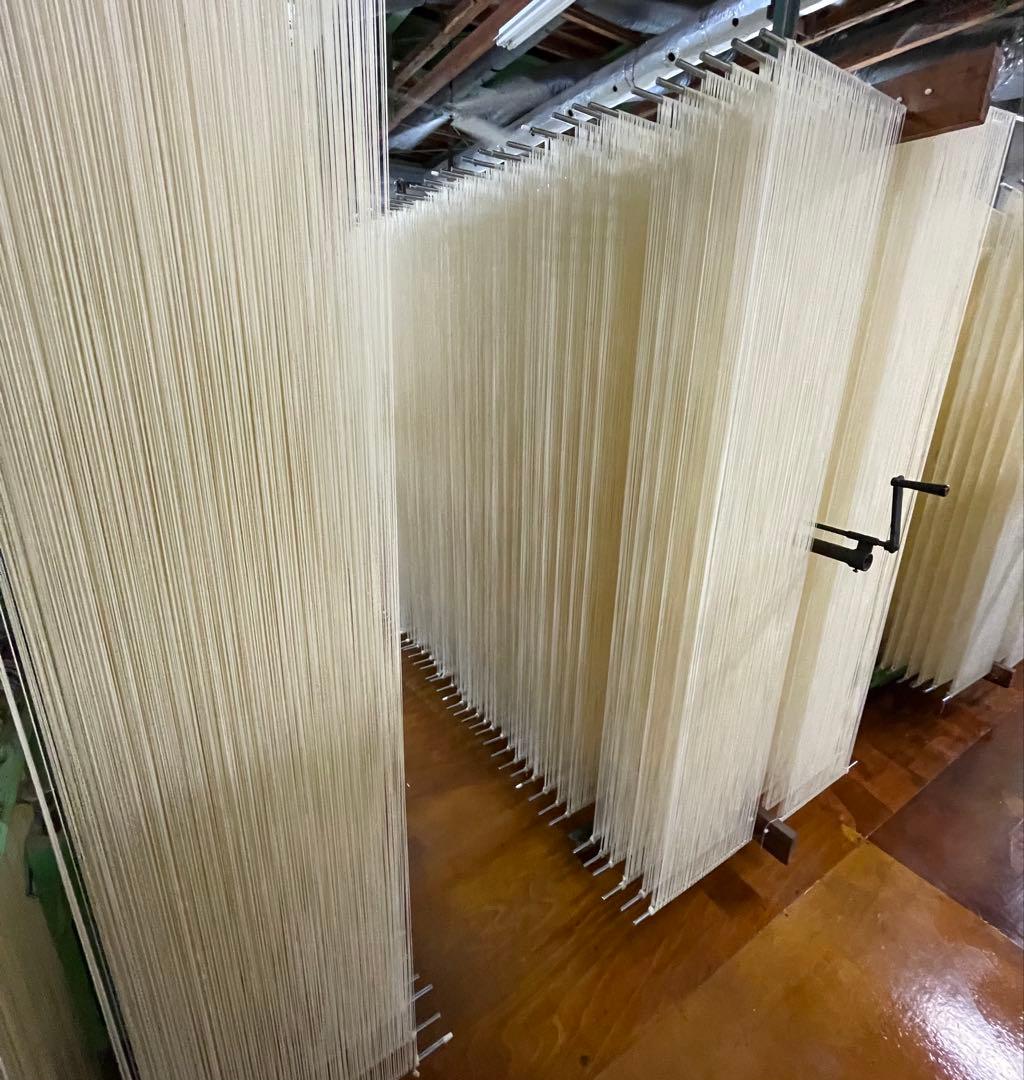 手延べうどん　9キロ　細うどん　二箱