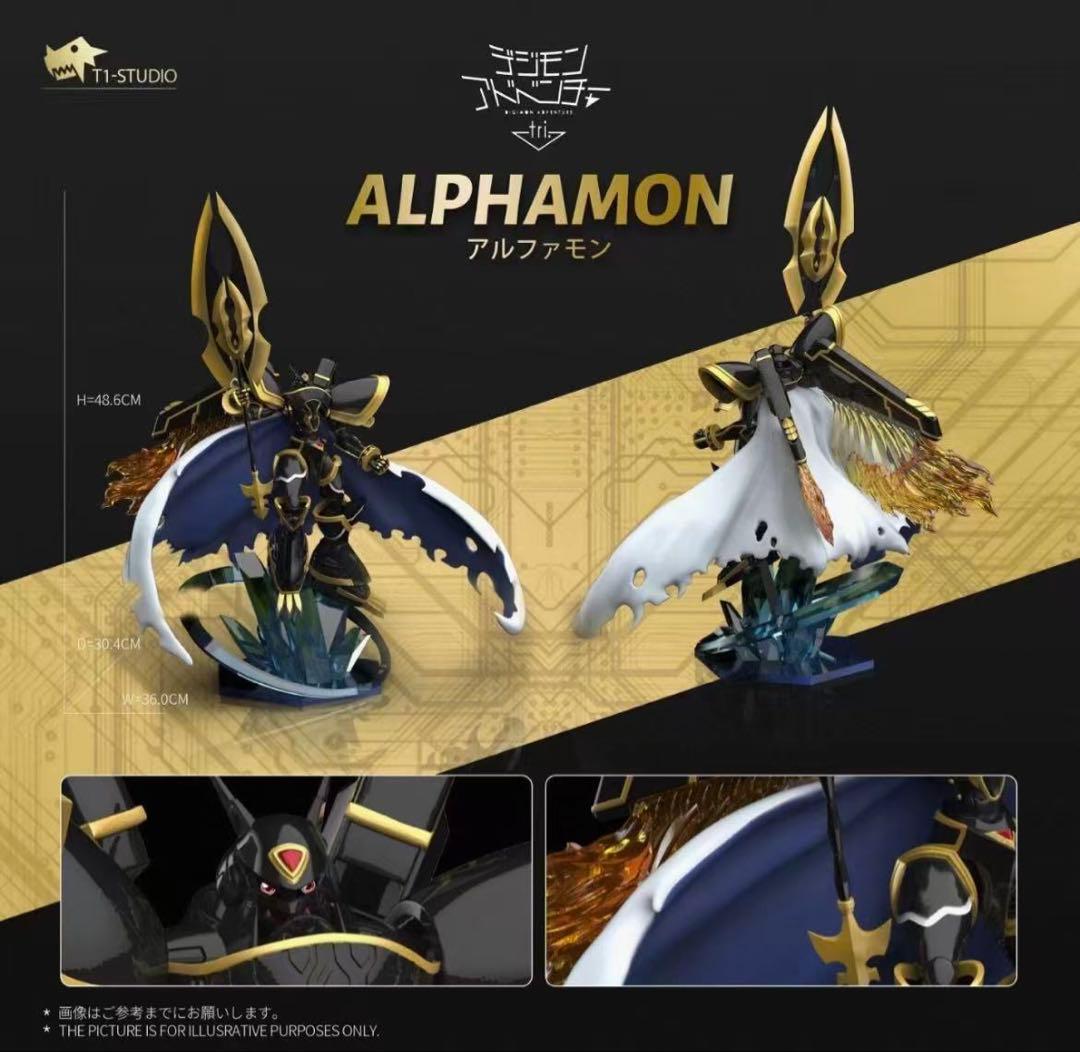 デジモン アルファモン T1 樹脂フィギュア ガレージキット