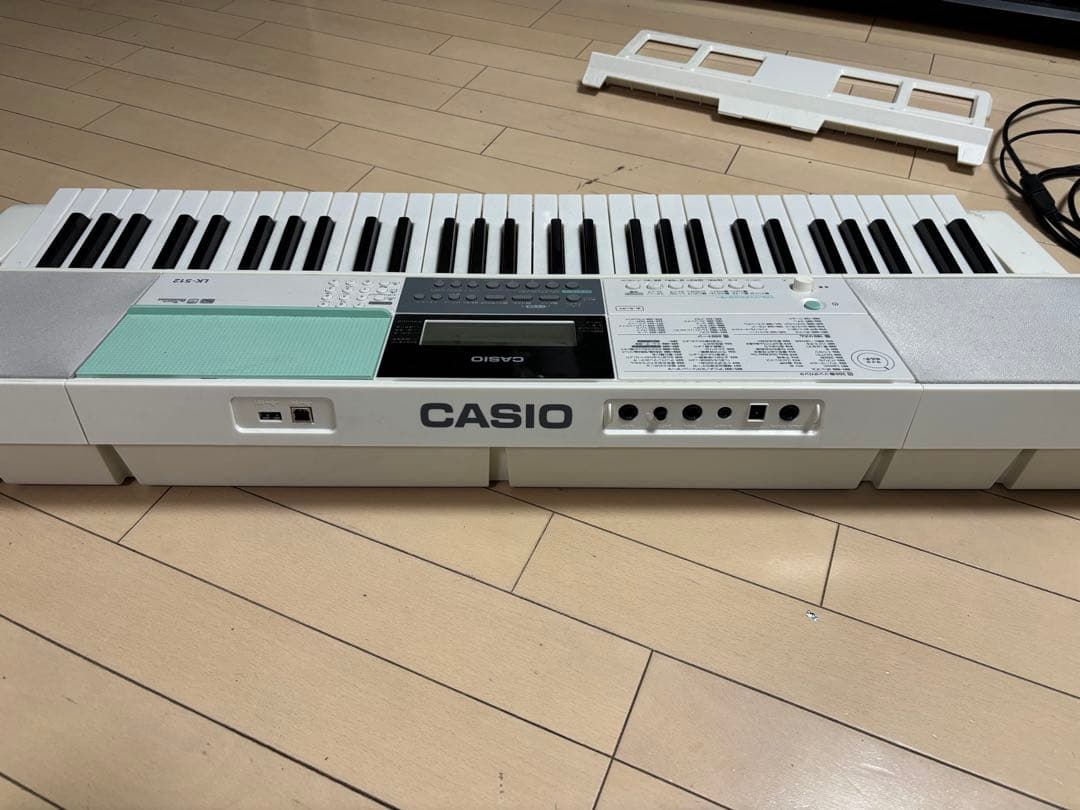 CASIO LK-312 キーボード 61鍵 マイク付き