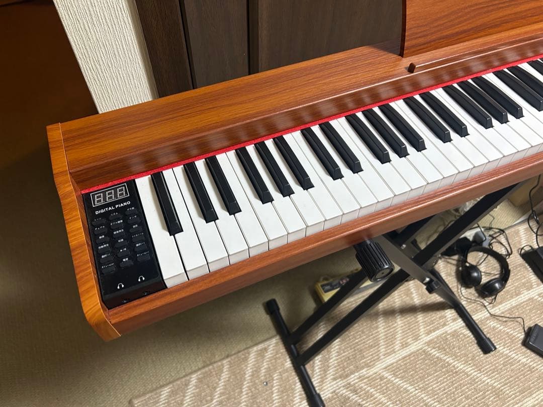 【美品】Longeye 電子ピアノ MOLD2 スタンド付き 88鍵盤送料込み。