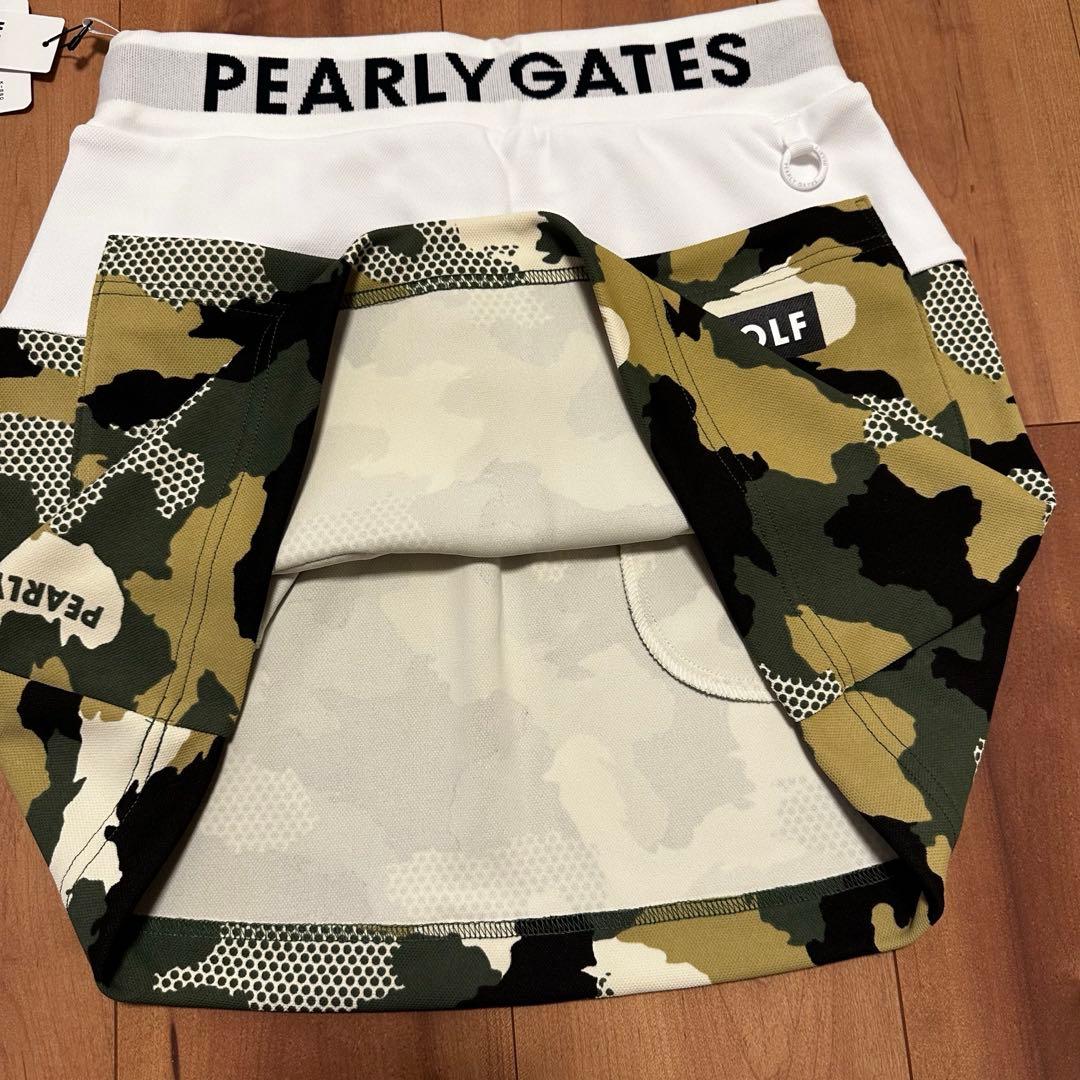 パーリーゲイツ　サイズ0 セットアップ　半袖ポロシャツ　　ストレッチスカート　夏