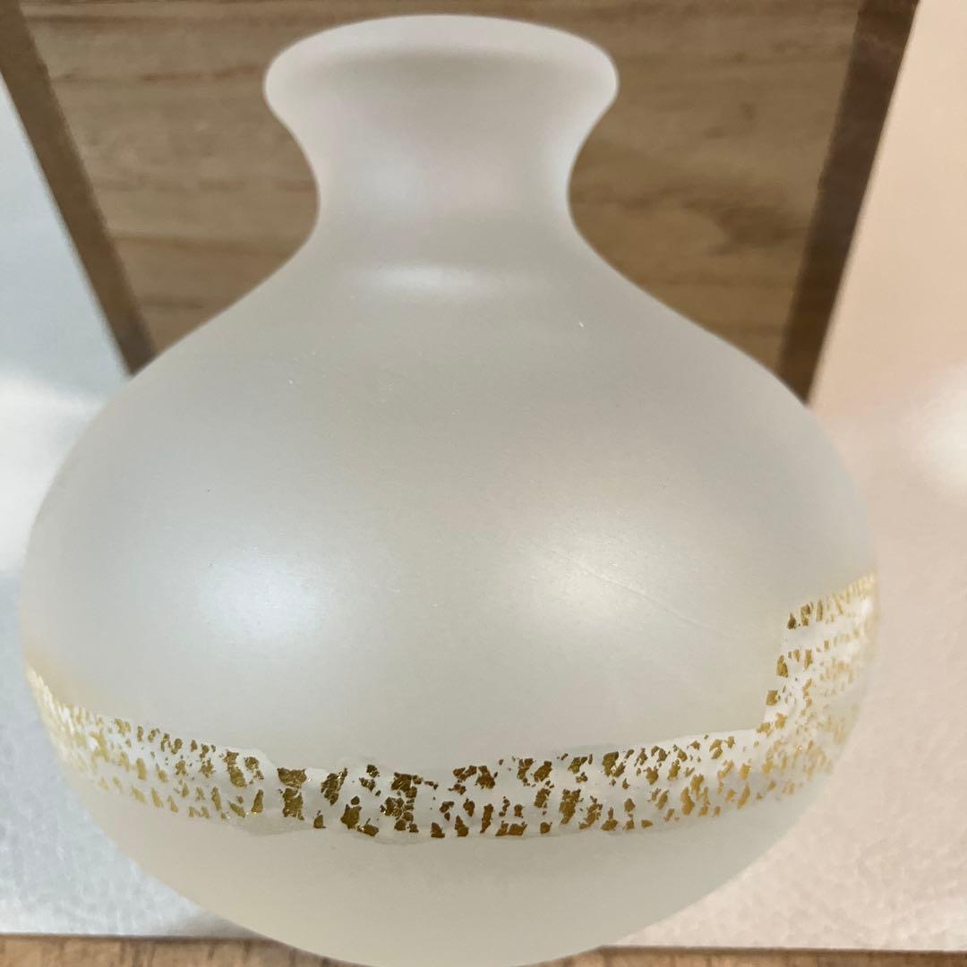 藤田喬平 手吹金彩徳利 共箱