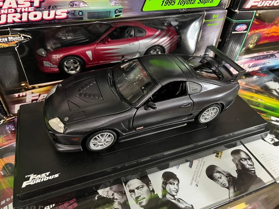 ミニカー FAST&FURIOUS 1993 Toyota Supra 1/18