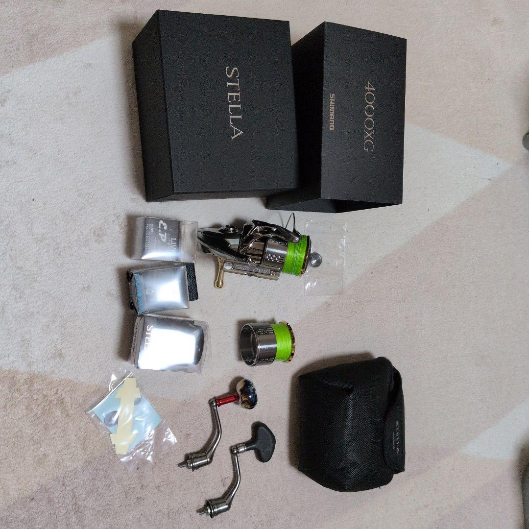 STELLA 4000XG C5000XGスプール、予備ハンドル付き、ステラ