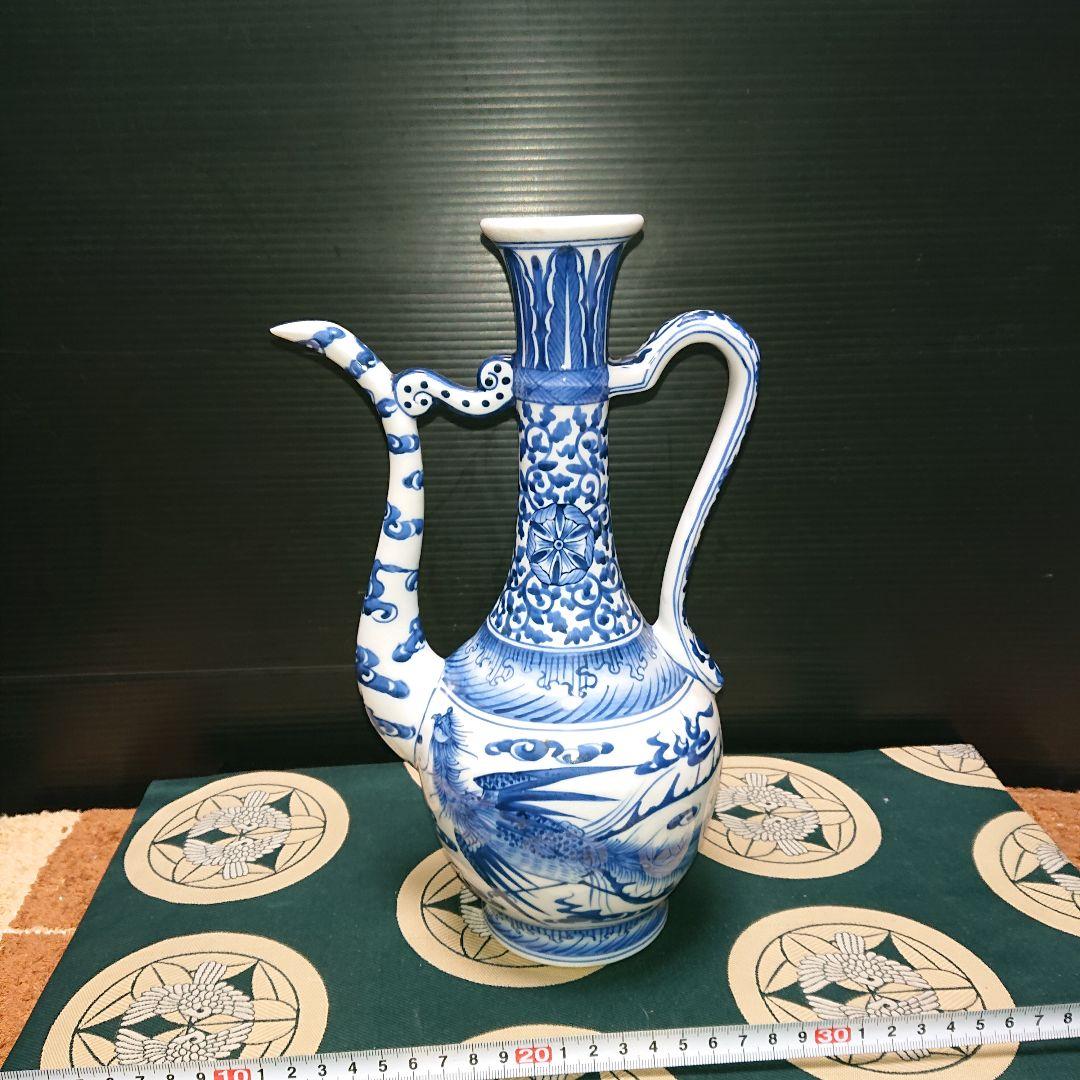 染付、大清乾隆年製、アンティーク