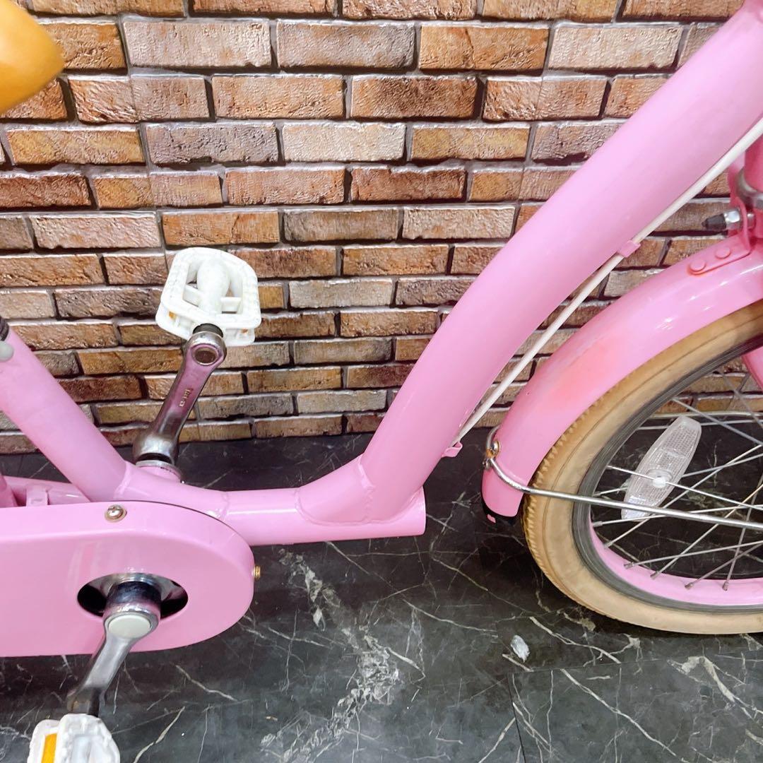 【13】子供用自転車 子供車 ピンク 18インチ シングル
