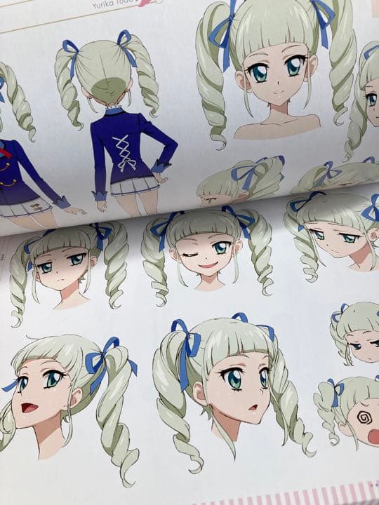 アイカツ！　資料　原画　絵コンテ　星宮いちご　特盛いちごパフェBOX 神崎美月