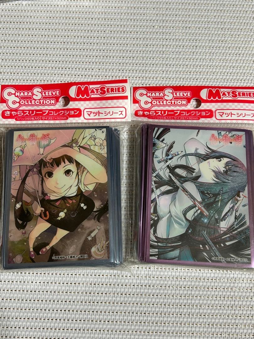 きゃらスリーブコレクション　マットシリーズ　化物語　6種セット