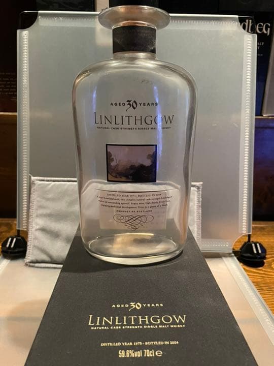 リンリスゴー30年　空瓶　貴重