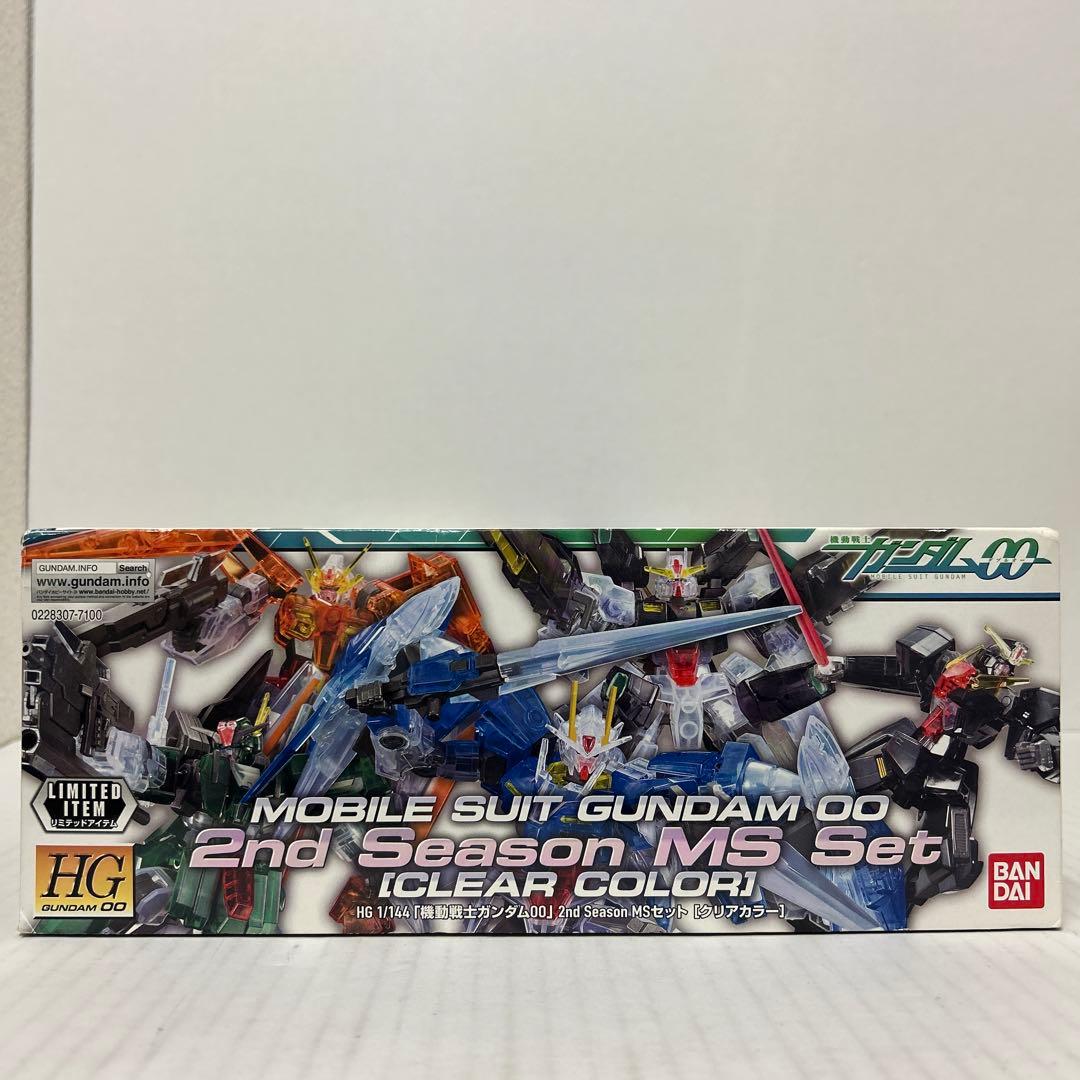 HG 機動戦士ガンダム00 2nd season MSセット【クリアカラー】