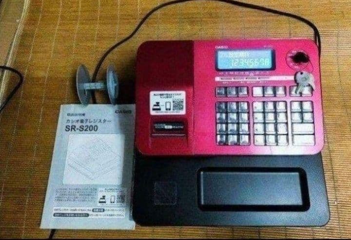 カシオレジスター　SR-S200　最新機種　スマホで設定売上管理　683308