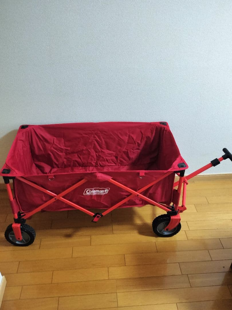 Coleman キャリーカート レッド