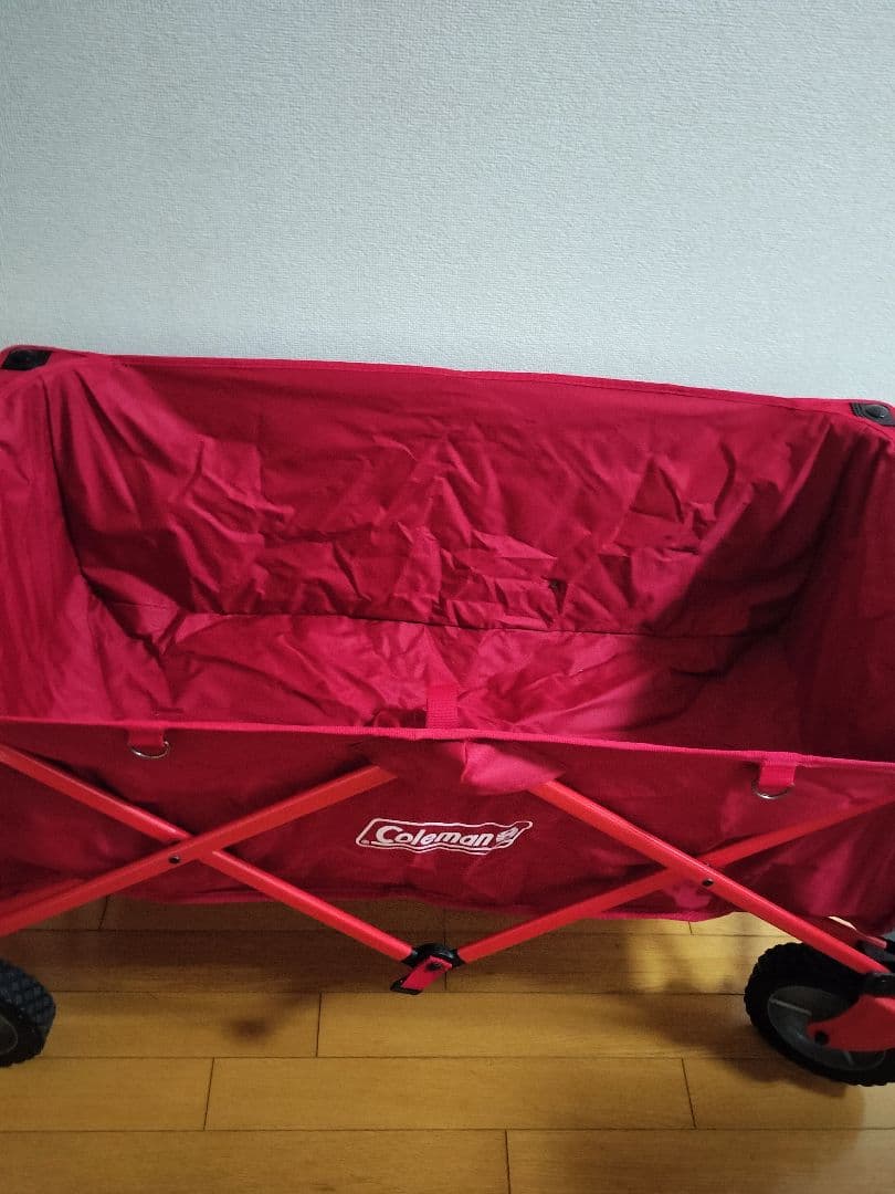 Coleman キャリーカート レッド