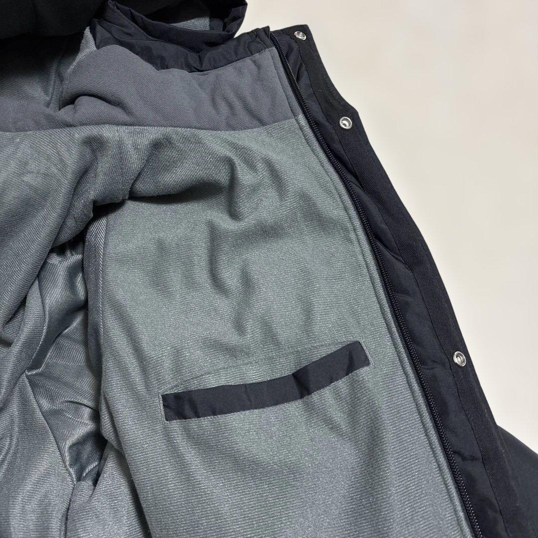 美品✨アンダーアーマー ベンチコート ブラック ロング　LG ロゴ