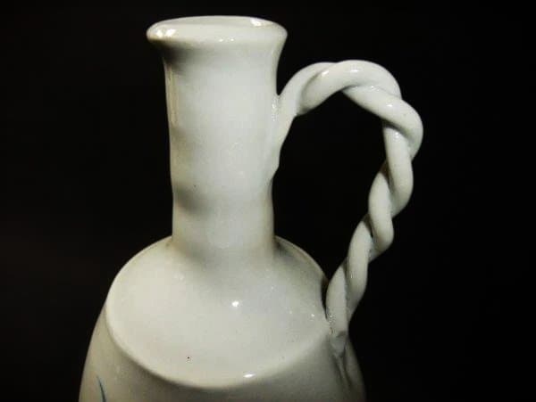 人間国宝 五代目 加藤幸兵衛（人間国宝 加藤卓男の父）李朝風壺 染付