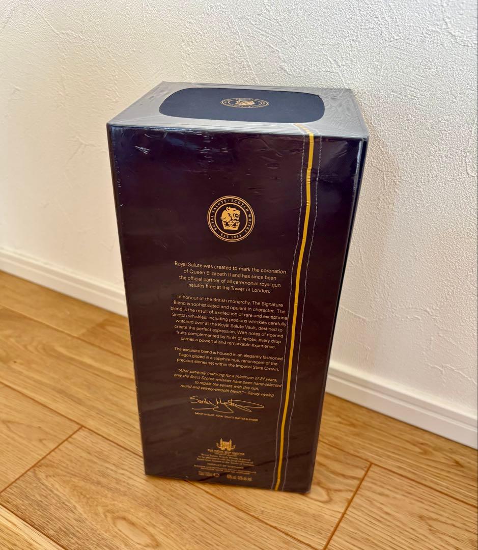 【新品未開封】　 SALUTE 21年 シグネチャーブレンド