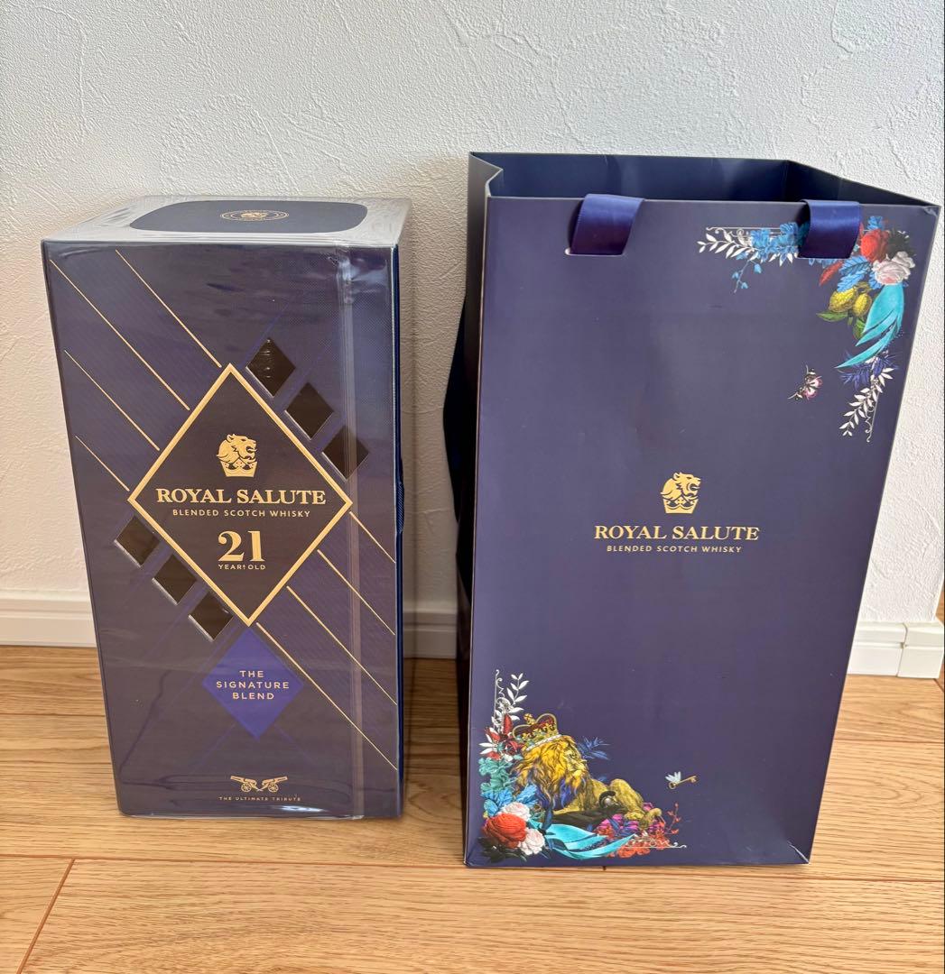 【新品未開封】　 SALUTE 21年 シグネチャーブレンド
