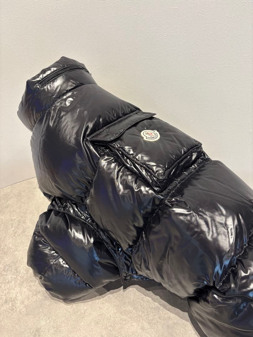 【2way】犬用　モンクレール　ダウンジャケット(ベスト切替可)大型犬