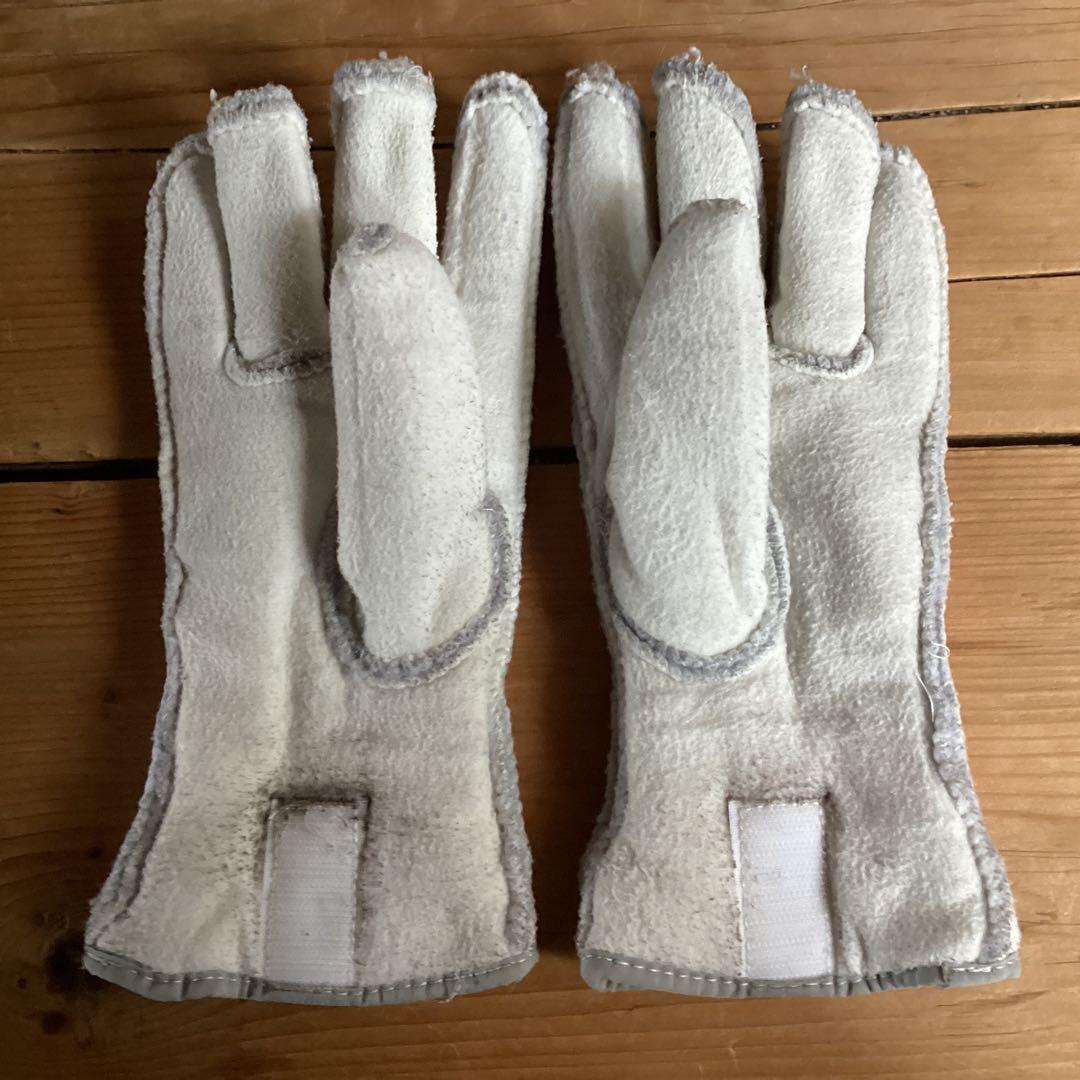 HESTRA スリーフィンガー　グローブ　フルレザー　サイズ5