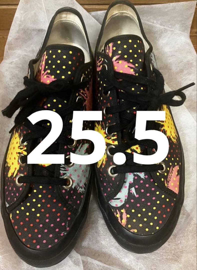 コムデギャルソン2013GW アンディウォーホル スニーカー