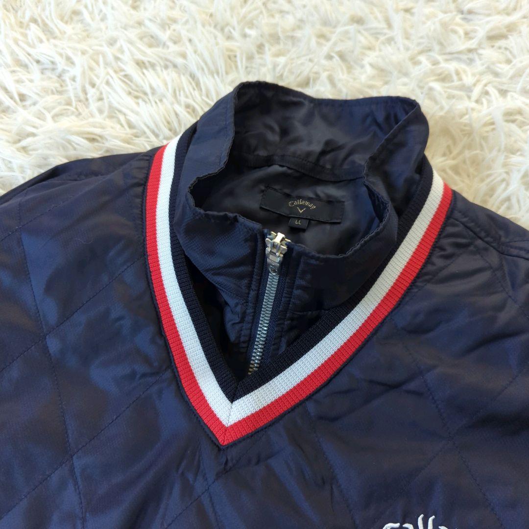 キャロウェイ 4WAY 中綿ジャケット ゴルフウェア ネイビー XL