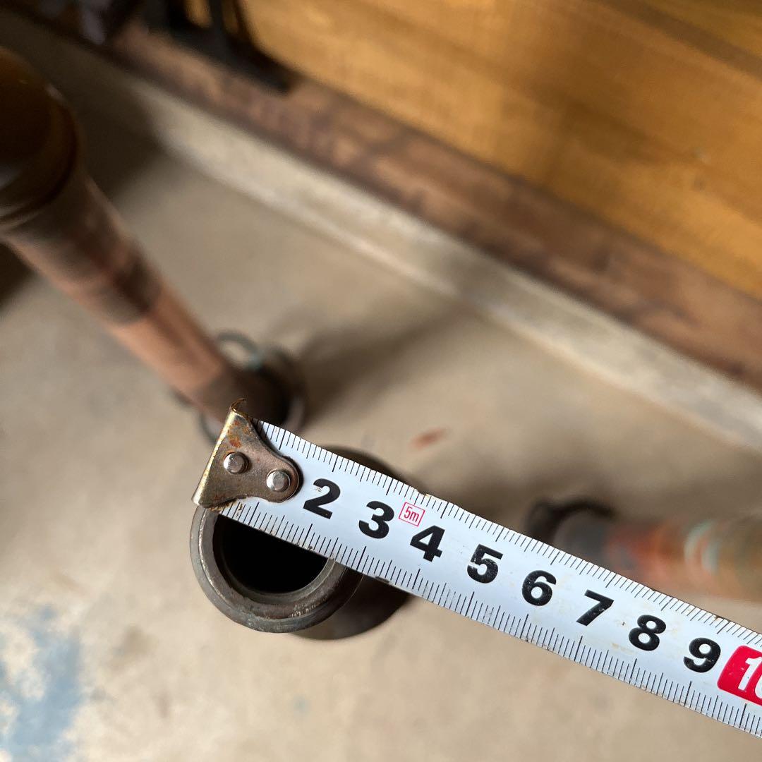 アンティーク消火ホース先　　　一本の価格です。