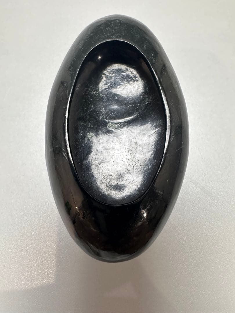 中国 碧玉 刻 筆洗 文房四宝