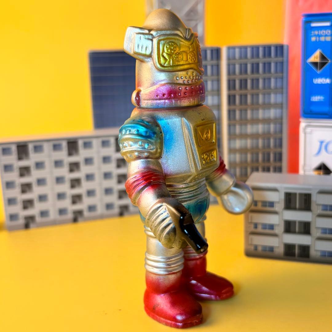 M1号 ミニサイズ ソフビ ユートム 後藤彩色所塗装 ブルマァク