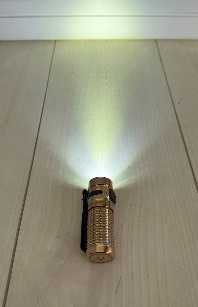 【希少】olight baton 4 カッパーダマスカス 数量限定品