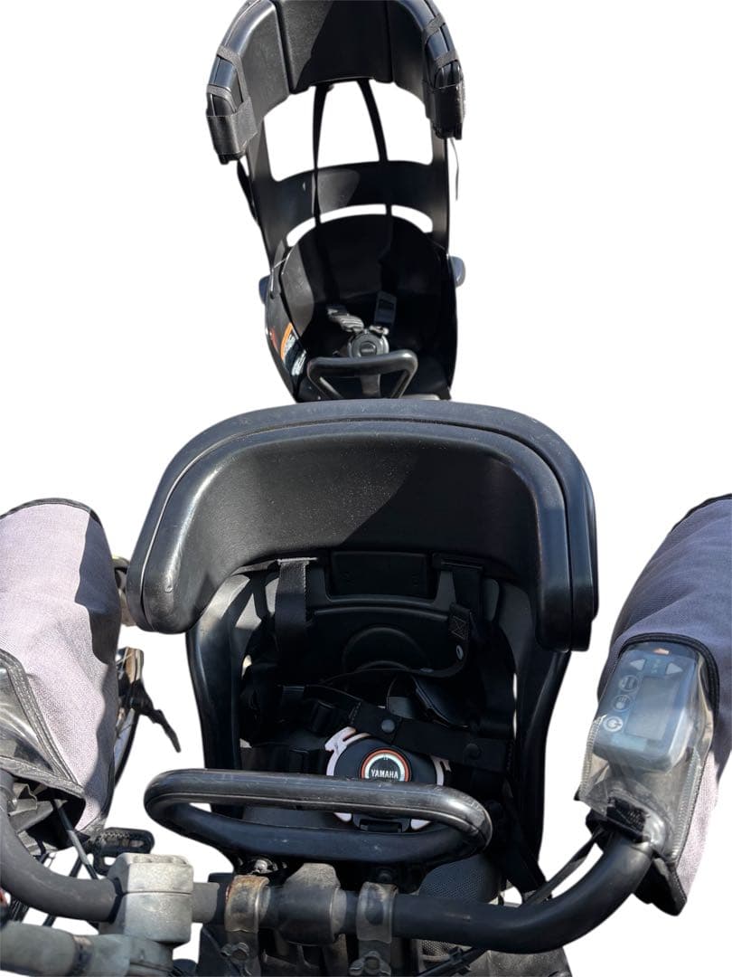 YAMAHA電動アシスト自転車 チャイルドシート付き 黒【大阪引取限定】