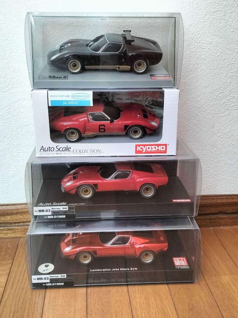 京商ミニッツオートスケール　ランボルギーニイオタ　セット