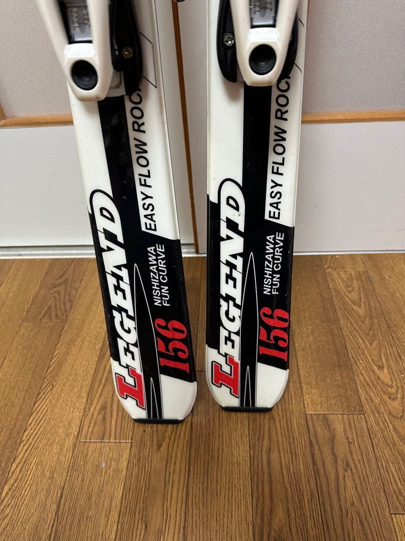 3セット nishizawa スキー板 156 cm、ブーツ26.5 ストック