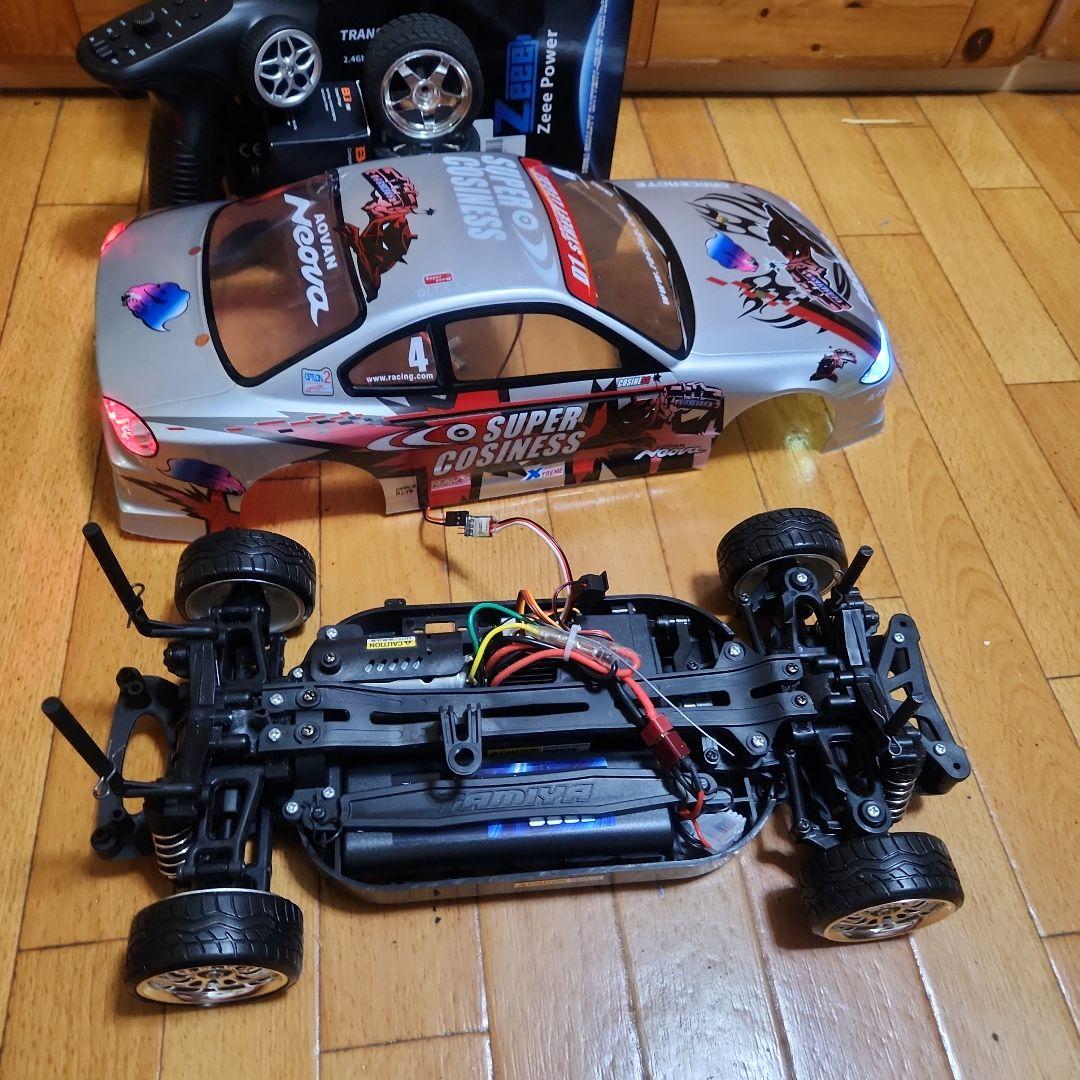 ■専用■　タミヤ ドリフト ラジコン フルセット　TT01　シルビア　ボディ　③