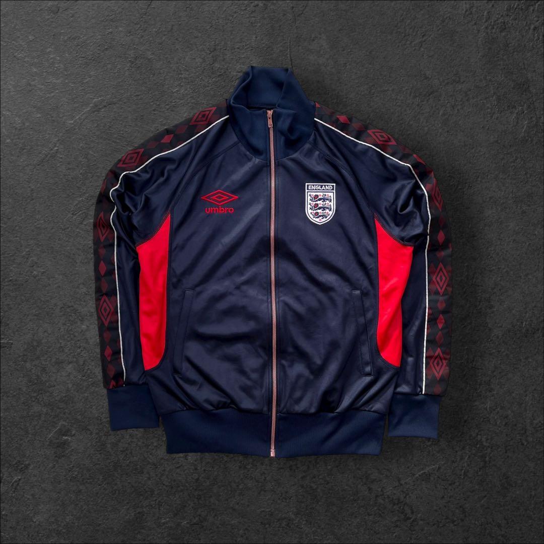 00s umbro イングランド代表　短丈 トラックジャケット　　　メンズ M