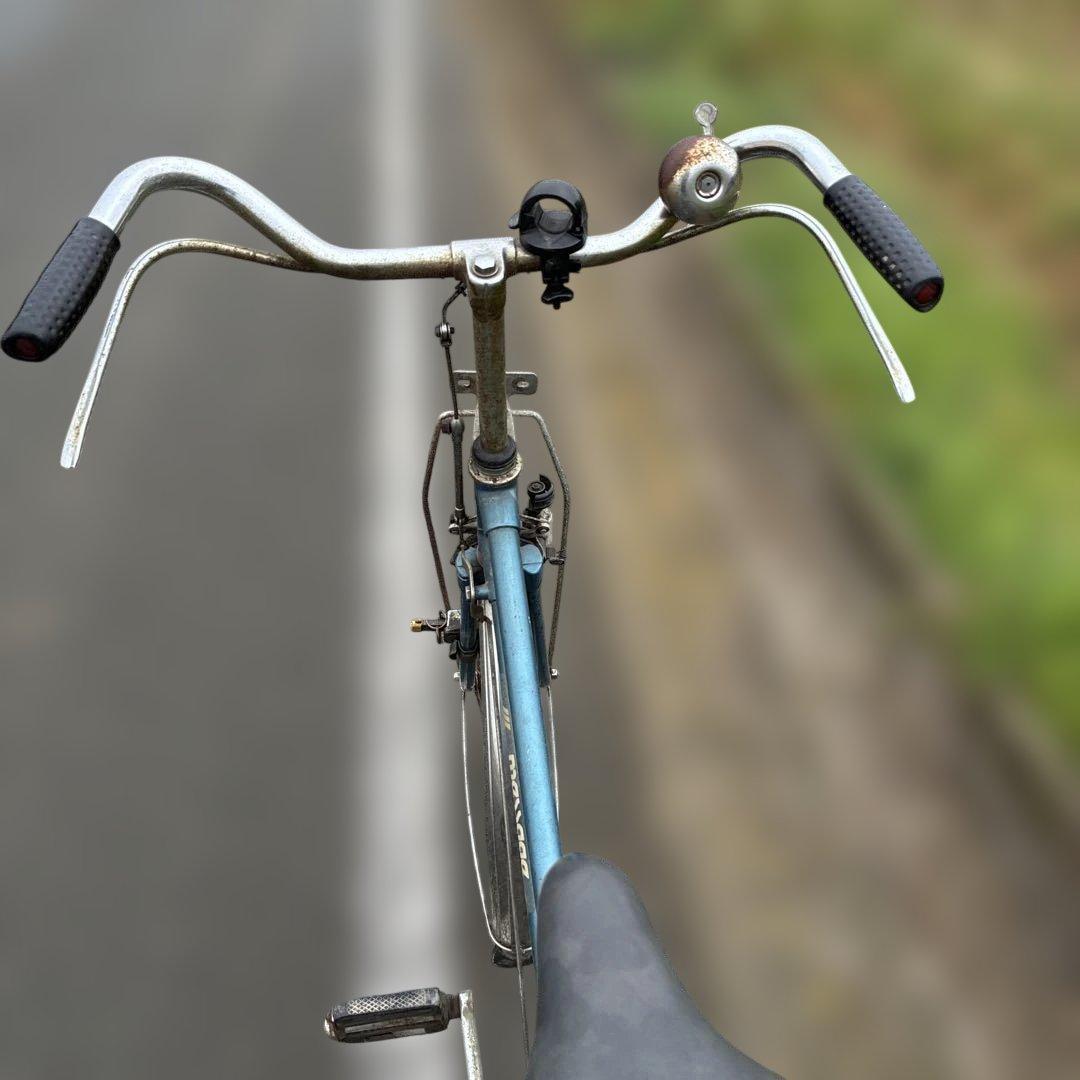 レトロ昭和の自転車、￼￼配達。送料込みで